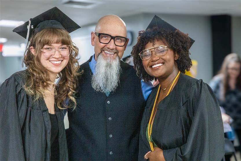 Students celebrate graduating